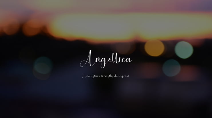 Angellica Font