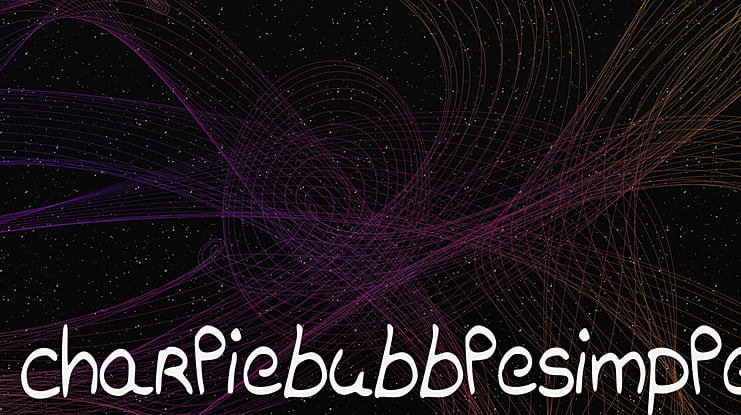 charliebubblesimple Font