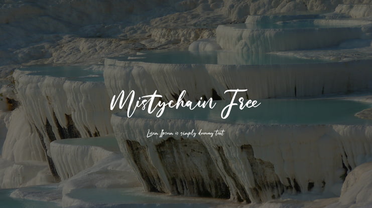 Mistychain Free Font