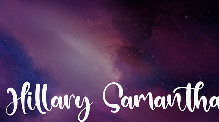 Hillary Samantha Font