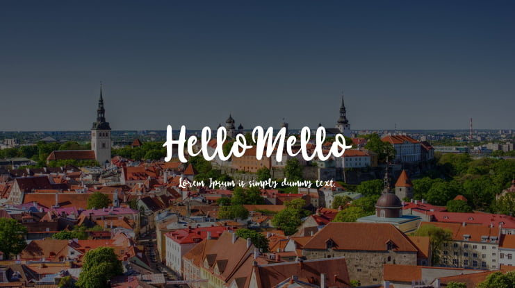 HelloMello Font