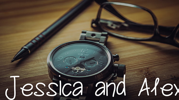 Jessica and Alex Font