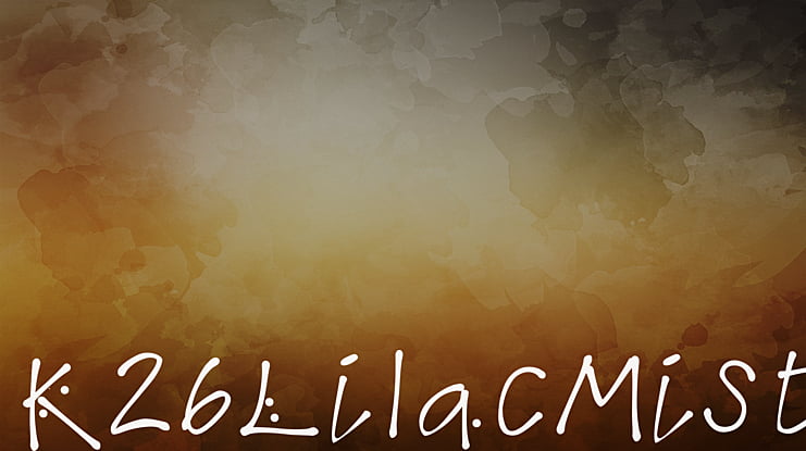 K26LilacMist Font