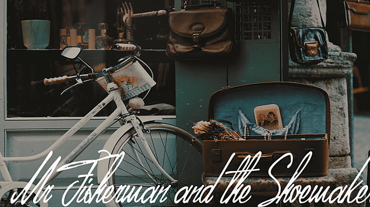 Mr Fisherman and the Shoemaker Font