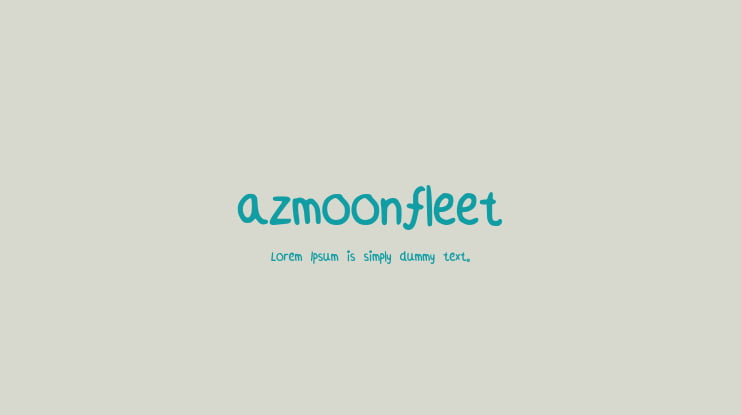 azmoonfleet Font