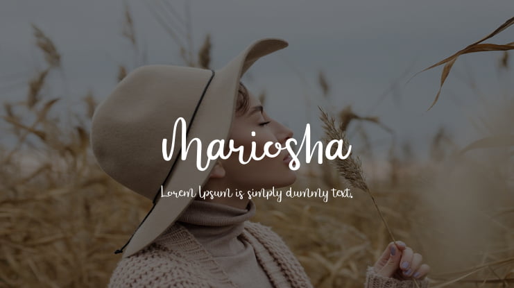 Mariosha Font