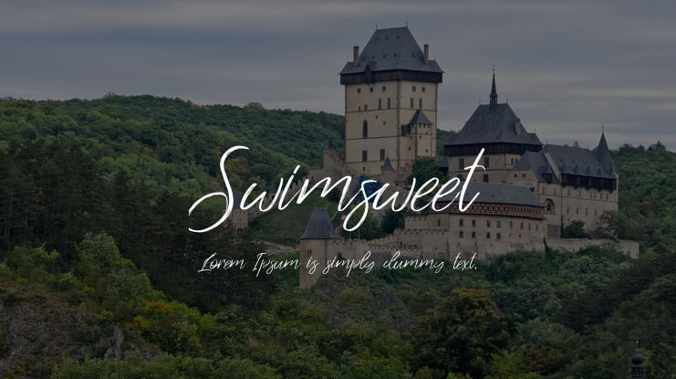 Swimsweet Font