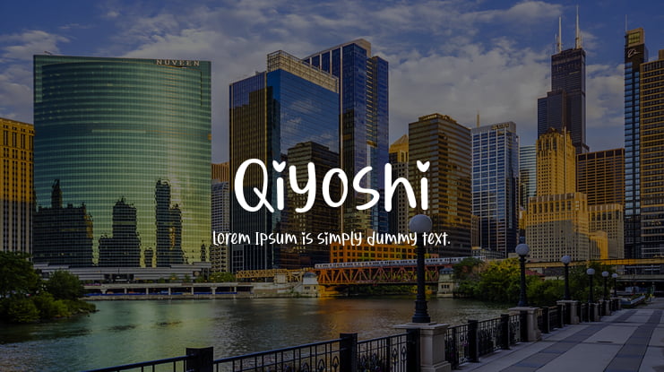 Qiyoshi Font Family