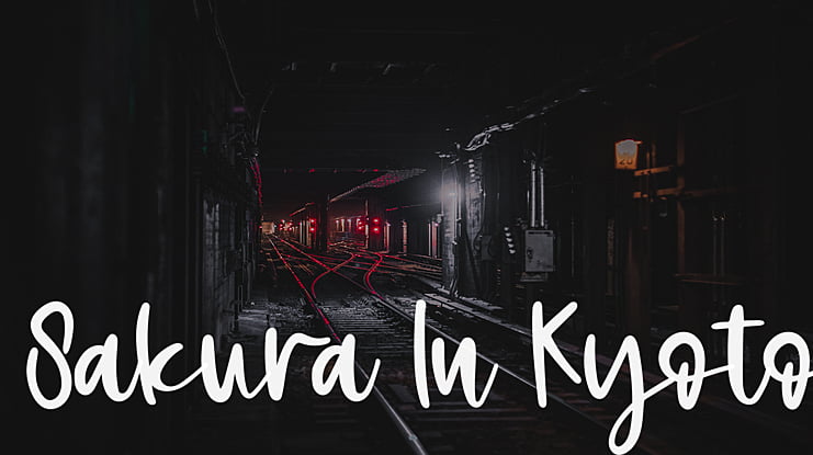 Sakura In Kyoto Font