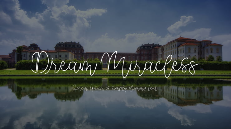 Dream Miracless Font