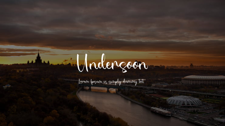 Undersoon Font