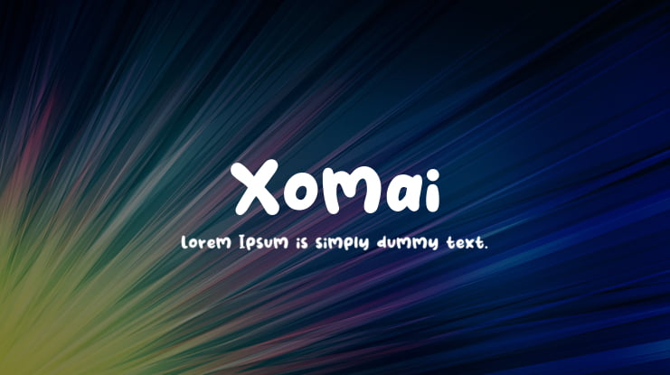 Xomai Font