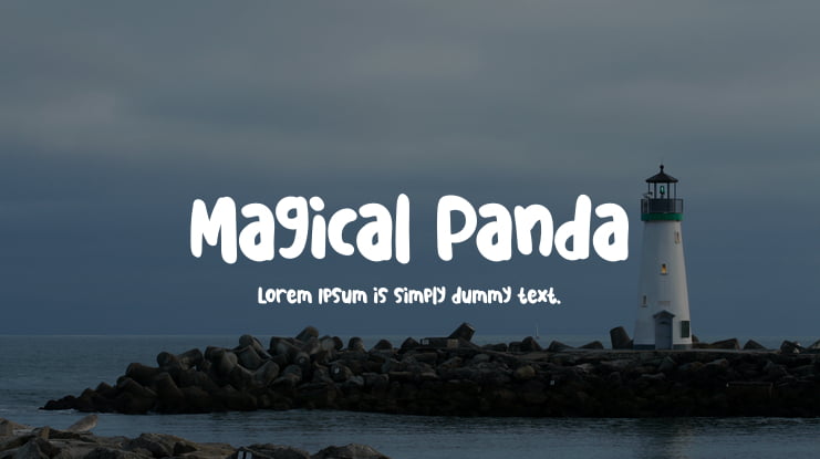 Magical Panda Font