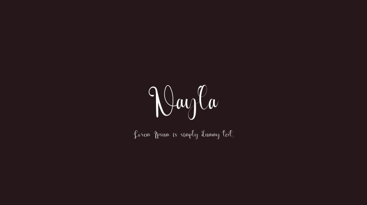 Nayla Font