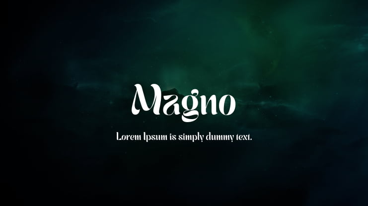 Magno Font