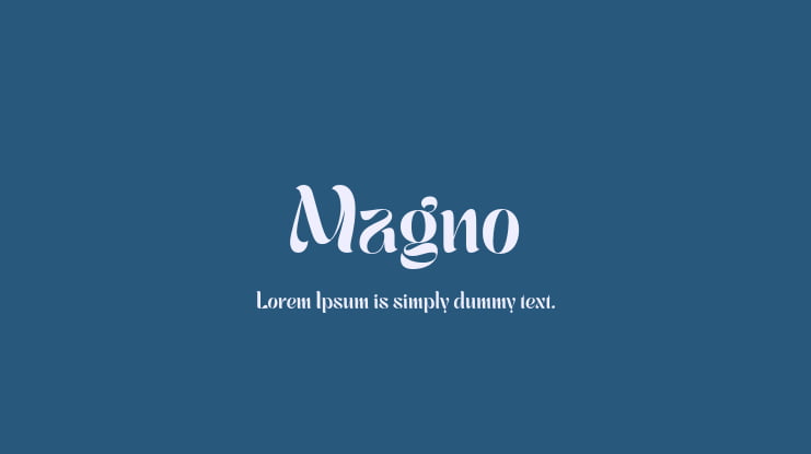 Magno Font