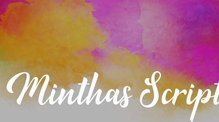 Minthas Script Font