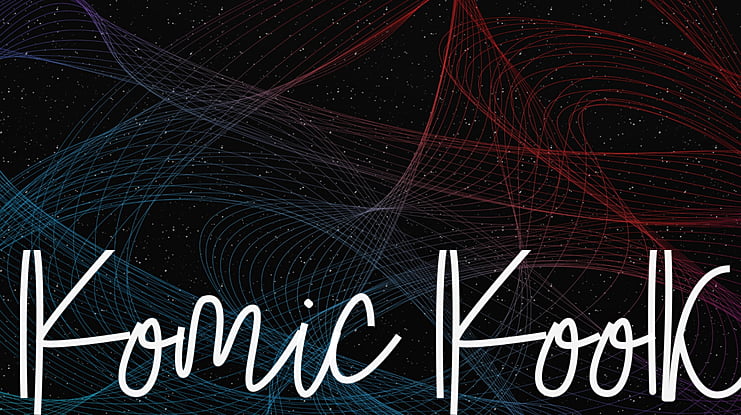 Komic Kook Font