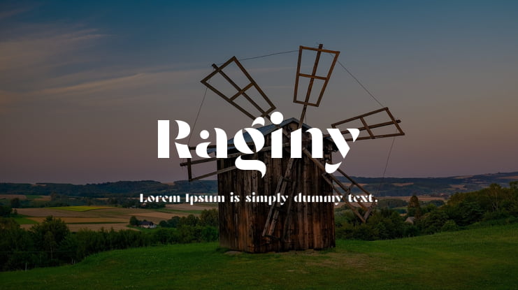 Raginy Font