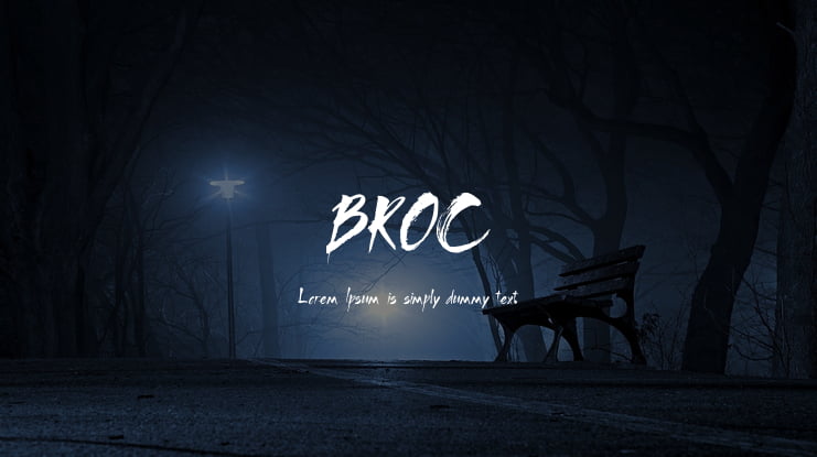 BROC Font