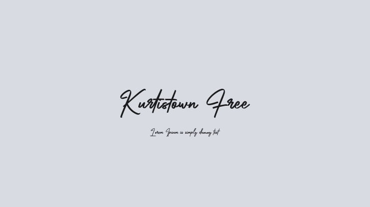 Kurtistown Free Font