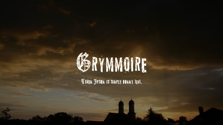 Grymmoire Font