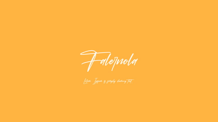 Falernola Font