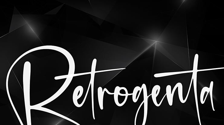 Retrogenta Font