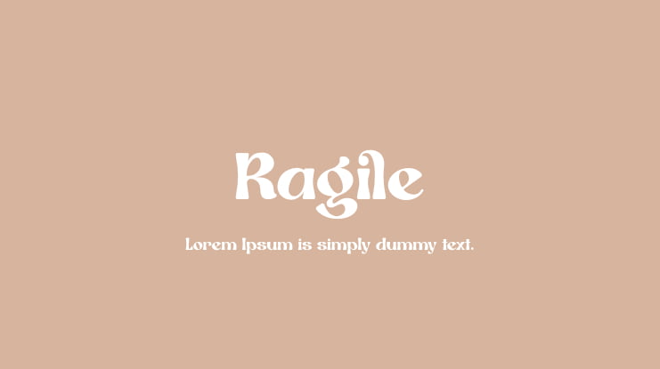 Ragile Font