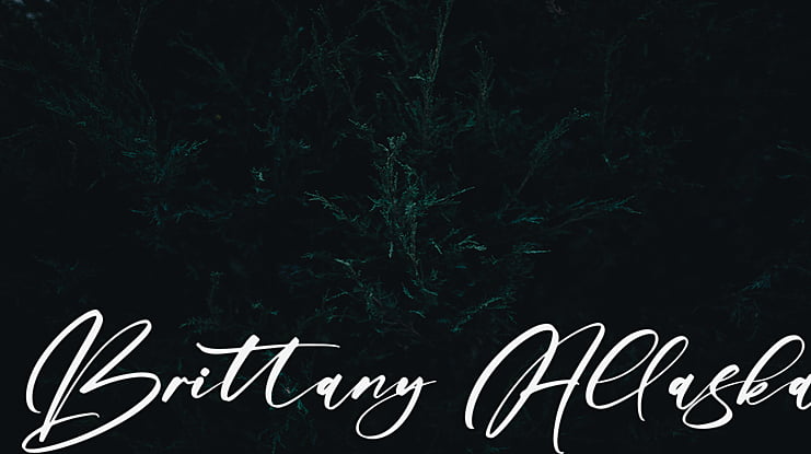 Brittany Allaska Font