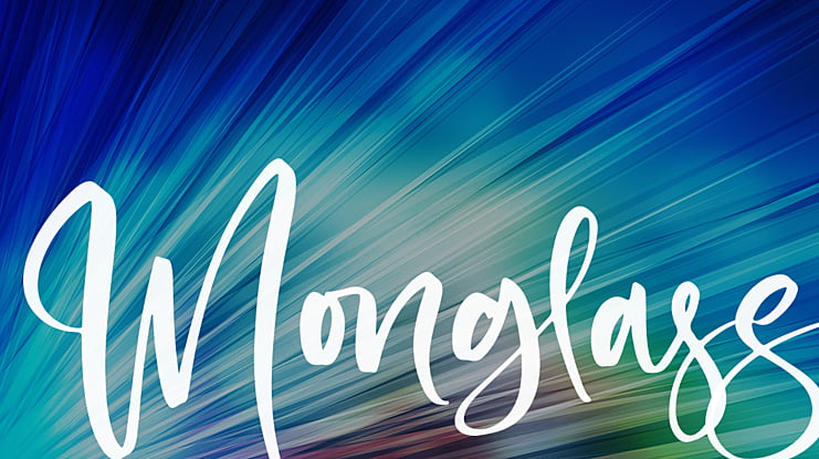 Monglass Font