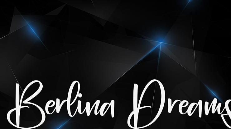 Berlina Dreams Font