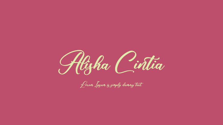 Alisha Cintia Font