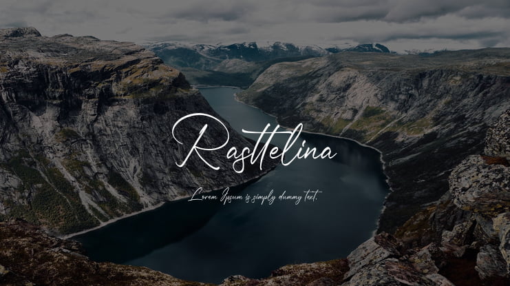 Rasttelina Font