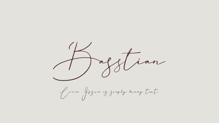 Basstian Font Family