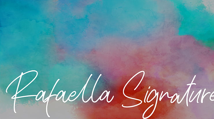 Rafaella Signature Font Family : Download Free for Desktop & Webfont