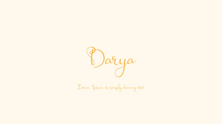 Darya Font