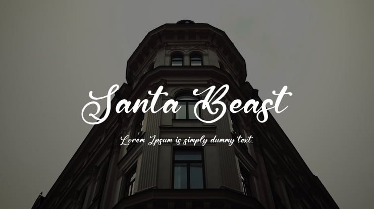 Santa Beast Font