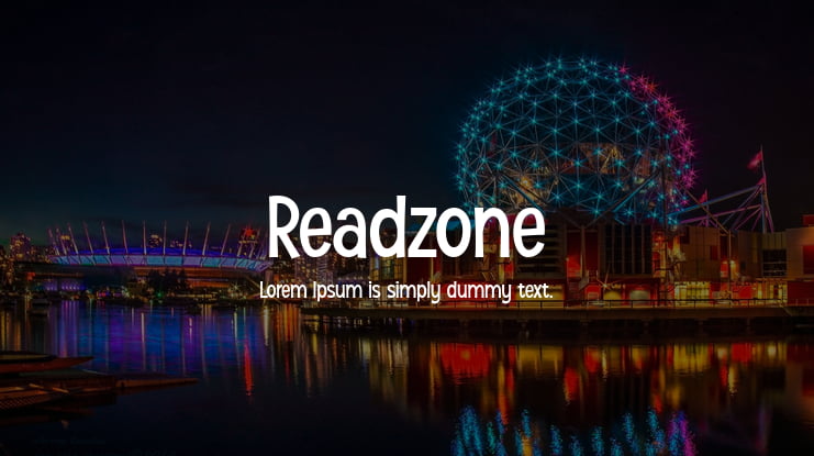 Readzone Font