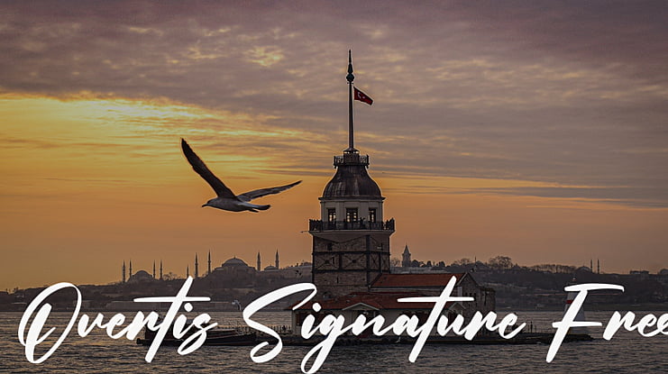 Overtis Signature Free Font