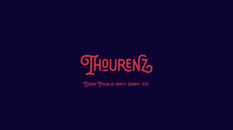 Thourenz Font