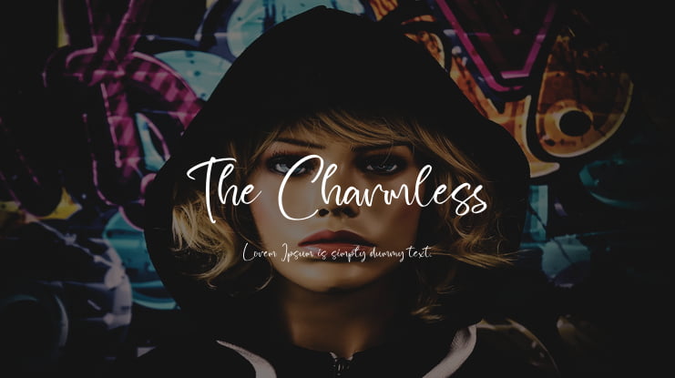 The Charmless Font