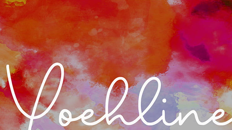 Yoehline Font