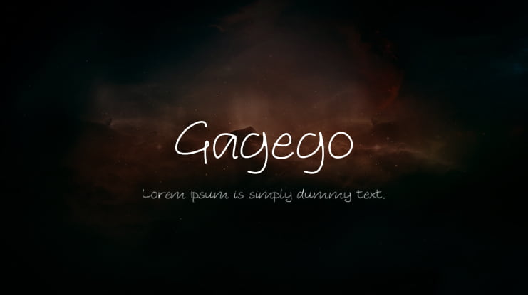 Gagego Font