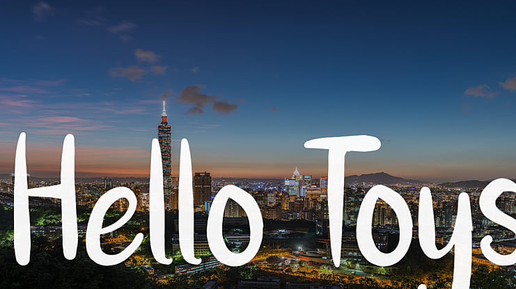 Hello Toys Font