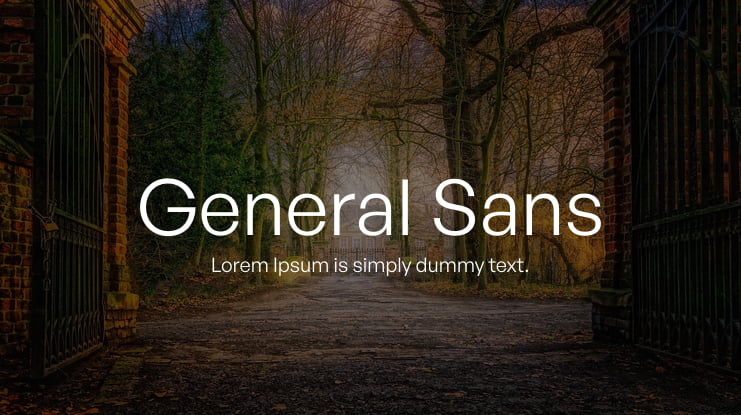Generisch Sans: download for free and install for your website or Photoshop.