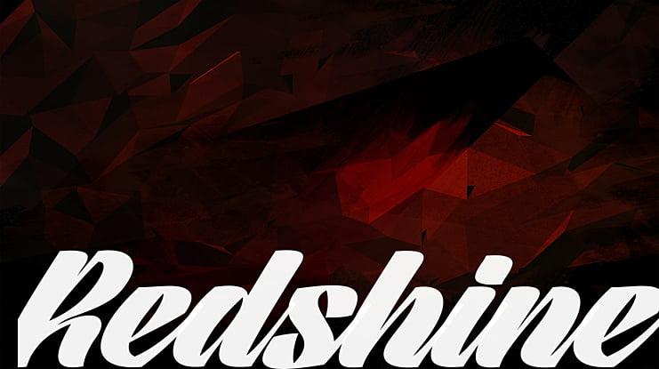 Redshine Font