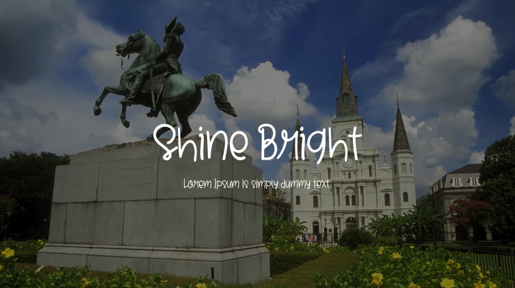 Shine Bright Font