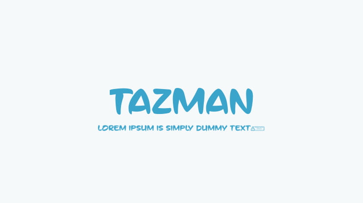 Tazman Font