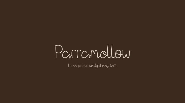 Parramellow Font